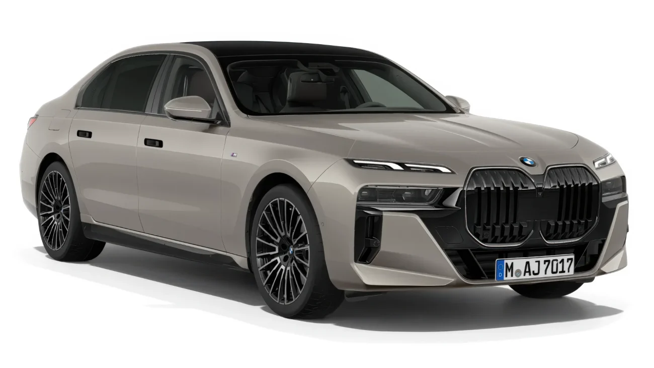 Bež BMW Serija 7 limuzina